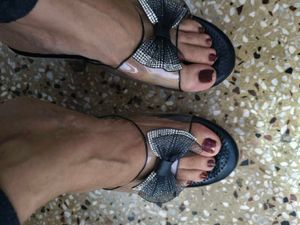 New Without Tag Black Party Wedges In 6 Size