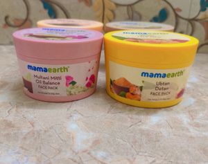 Mamaearth Face Pack Set - 4 Packs