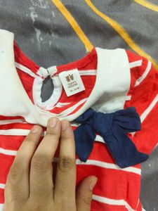 ♥️Red Baby Girl Frock