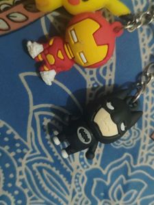 Kawaii Charm Keychain Collection
