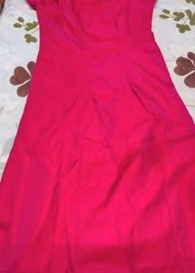 Elegant Pink heavy dress Set