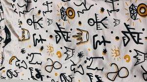 Funky Graphic Print Tee