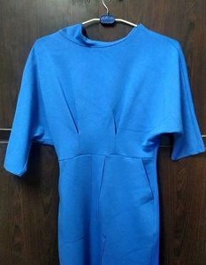 Blue Zip-Up Romper