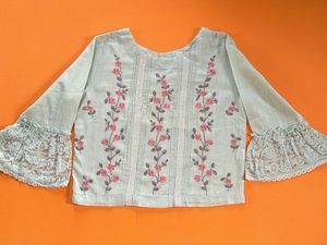 Floral Embroidered Top