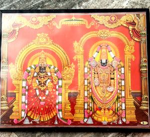 Lord Venkateshwara Photo Frame Medium Size