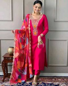 Pink Kurta Set
