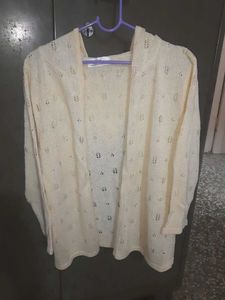 Nice net Hoddie jacket for pretty girls🌹