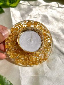 RESIN DIYA HOLDER