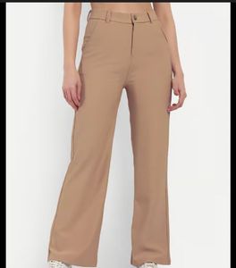 beige Korean pant