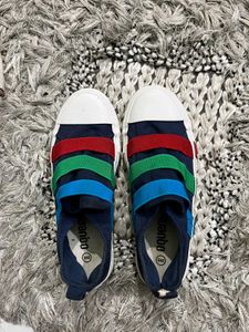 Yuanbo Colorful Strap Sneakers