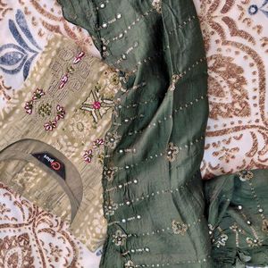 Elegant Embroidered Kurta Set