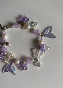 Cluster Purple Bracelet