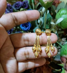 Gold Dangle Earrings