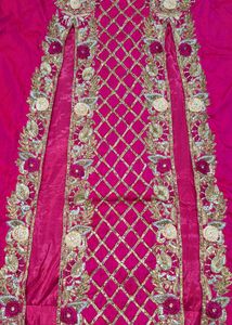 Elegant Pink heavy dress Set