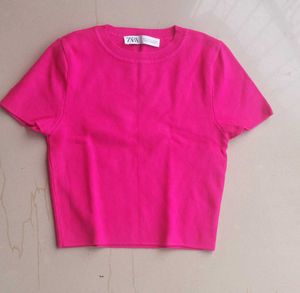 Zara Hot Pink Top