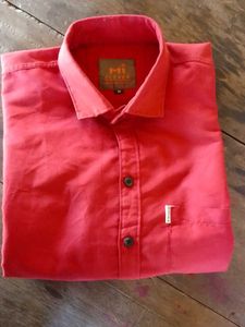 Red Casual Shirt