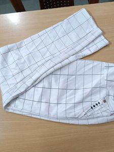 White Check Jeggings for Daily Wear