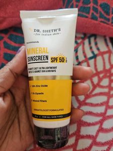 Dr. Sheth's Mineral Sunscreen SPF 50