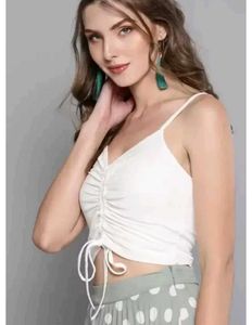 Veni Vidi Vici White Cami Top