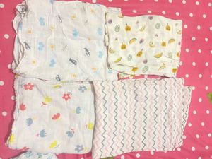 Baby Accessories - cotton muslin swaddle