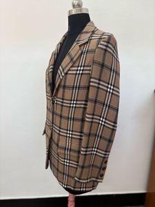 H&amp;M Plaid Blazer