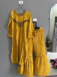 Yellow Kurta Set (XL)