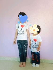 Eid Mubarak TShirt Combo Of TWo
