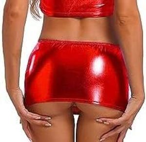Red Metallic🪩Set/Bikini❤️