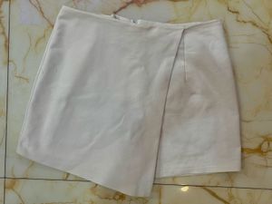 White Wrap Skirt