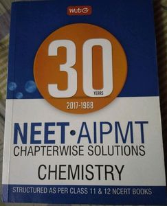 Chemistry 30 Yrs Neet MTG Book