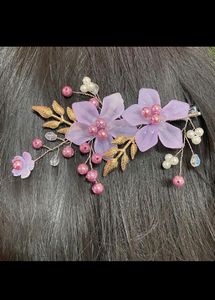 Lavender And Pink Contrast Hair Clip