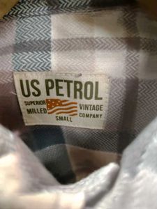 Petrol Industries Plaid Flannel Shirt