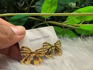 🎀Bow Earing And Ring Set