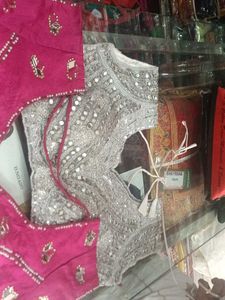 Embroidered Sari Blouses 5pc Combo
