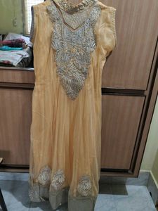 Elegant Embroidered Anarkali