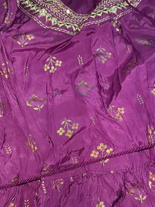 Elegant Purple Midi Dress