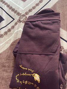 Burgundy Butterfly Hoodie