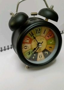 Analogue Aesthetic Alarm Clock With Light