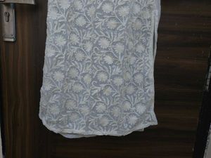 White Chikankari Kurti