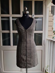 Plaid Mini Dress