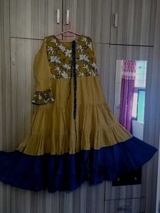 Tiered Floral Print Dress