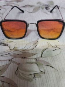 Red and Blue Tinted Sunglasses(Linda Farrow)