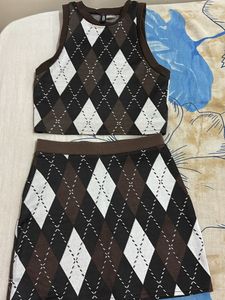 H&amp;M Skirt -XXS And Tank Top-XS