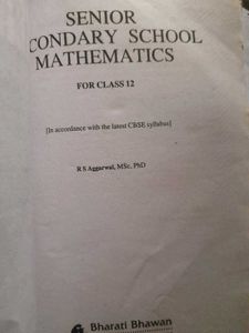 Rs AGGARWAL CLASS 12TH