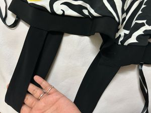 Abstract Print Maxi Dress