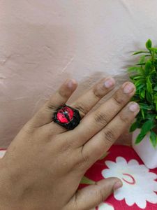 Eye of Sauron Ring Gothic Vintage