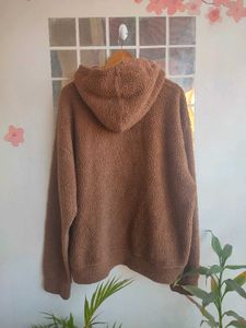 Sherpa Cozy Brown Teddy Bear Hoodie