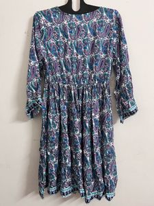 Paisley Print Dress
