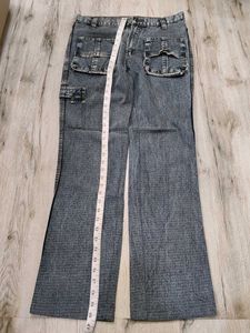 Sc9564 Speed Denim Cargo Jeans Waist 32