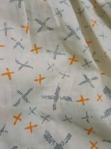 Half White Baby Gown